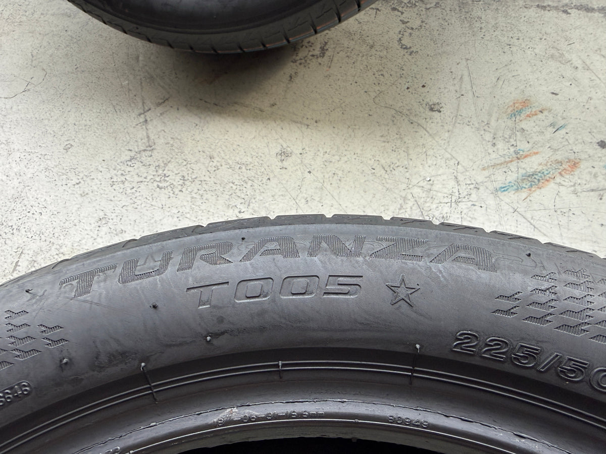 Usato: 4 Pneumatici Bridgestone Turanza T005 225/50R18 99W XL * BMW Estivi 80% Residui