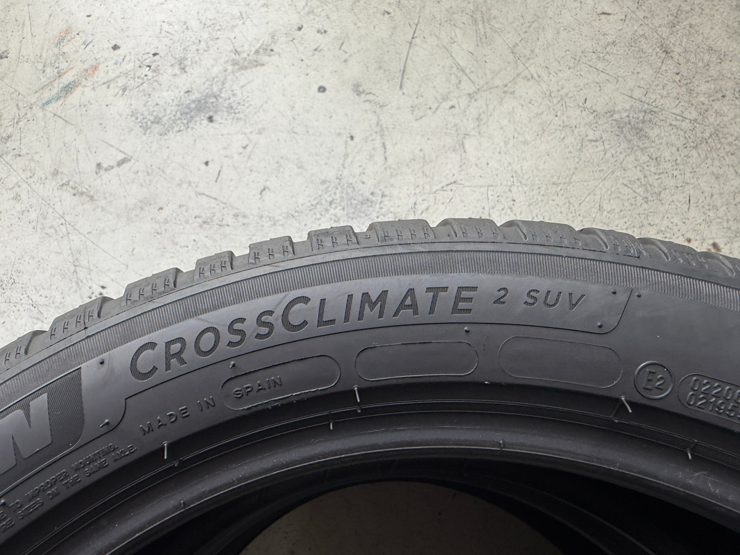 Usato: 2 Pneumatici Michelin CrossClimate 2 SUV 225/50R18 95W 4 Stagioni 85% Residui