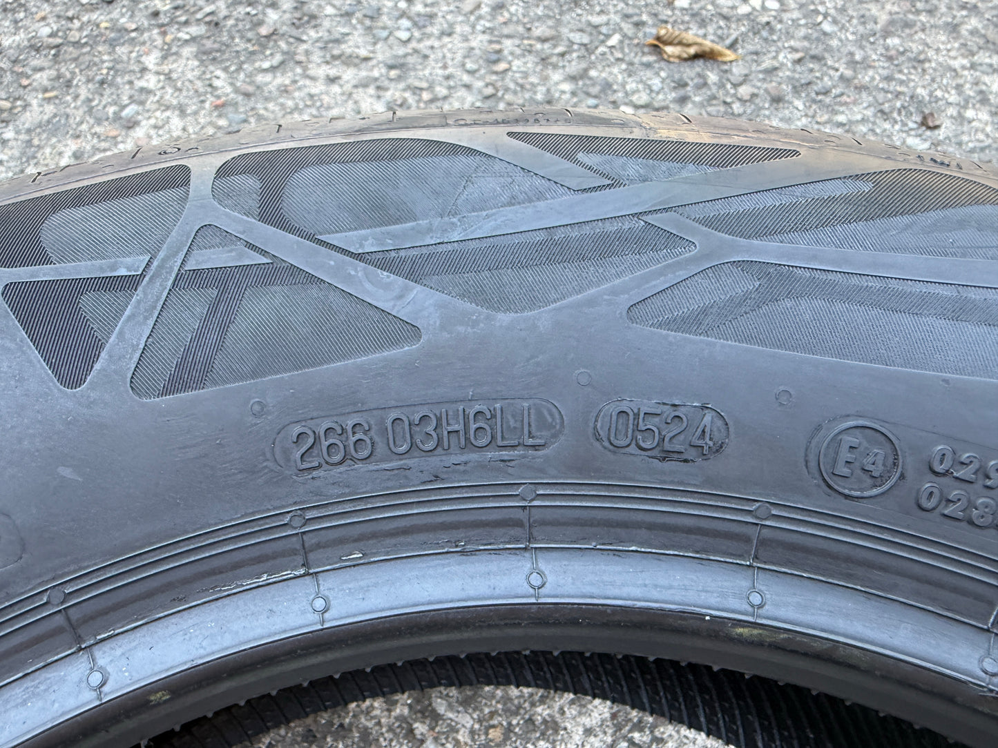 Usato: 4 Pneumatici Continental EcoContact 6 185/65R15 88H Estive 85% Residui DOT 2024