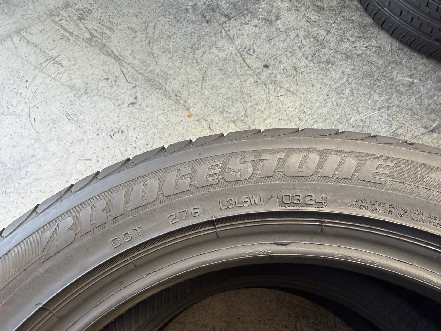 Usato: 2 Pneumatici Bridgestone Turanza ER300A Ecopia 195/55R16 87W (*) MFS Estivi 90% Residui