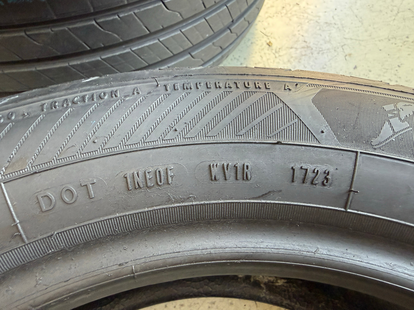 Usato: 4 Pneumatici Goodyear EfficientGrip Performance 2 205/55R16 91V Estivi 95% Residui