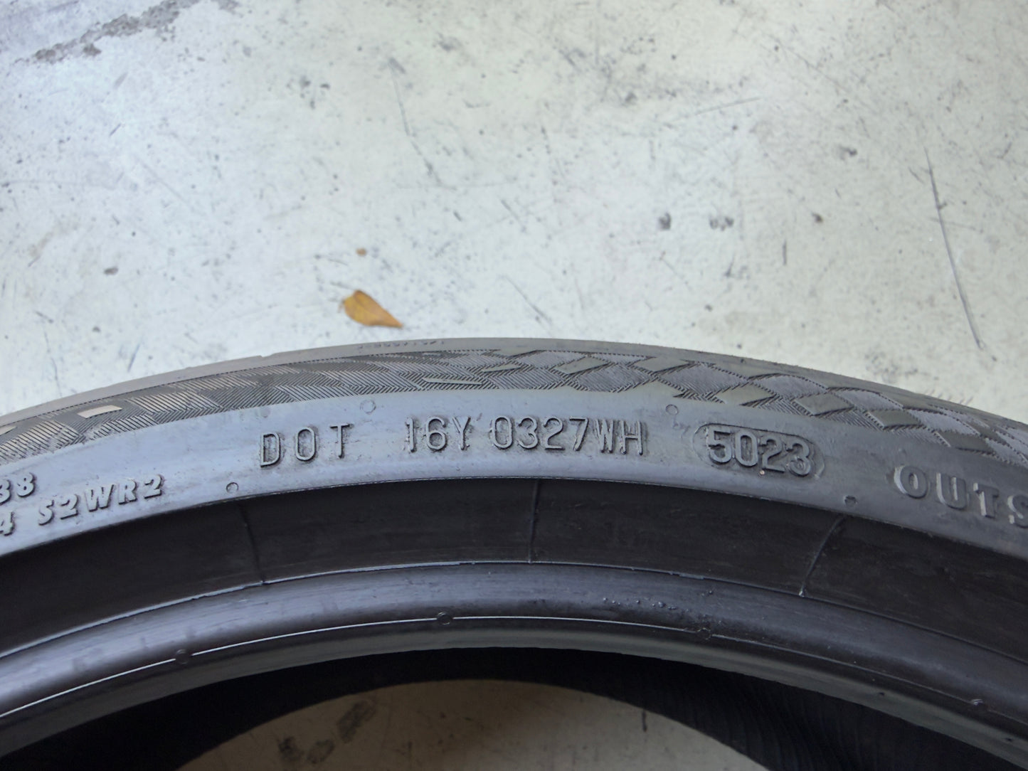 Usato: 1 Pneumatico Continental SportContact 7 275/30R20 97Y XL FR EVc Estivi 80% Residui