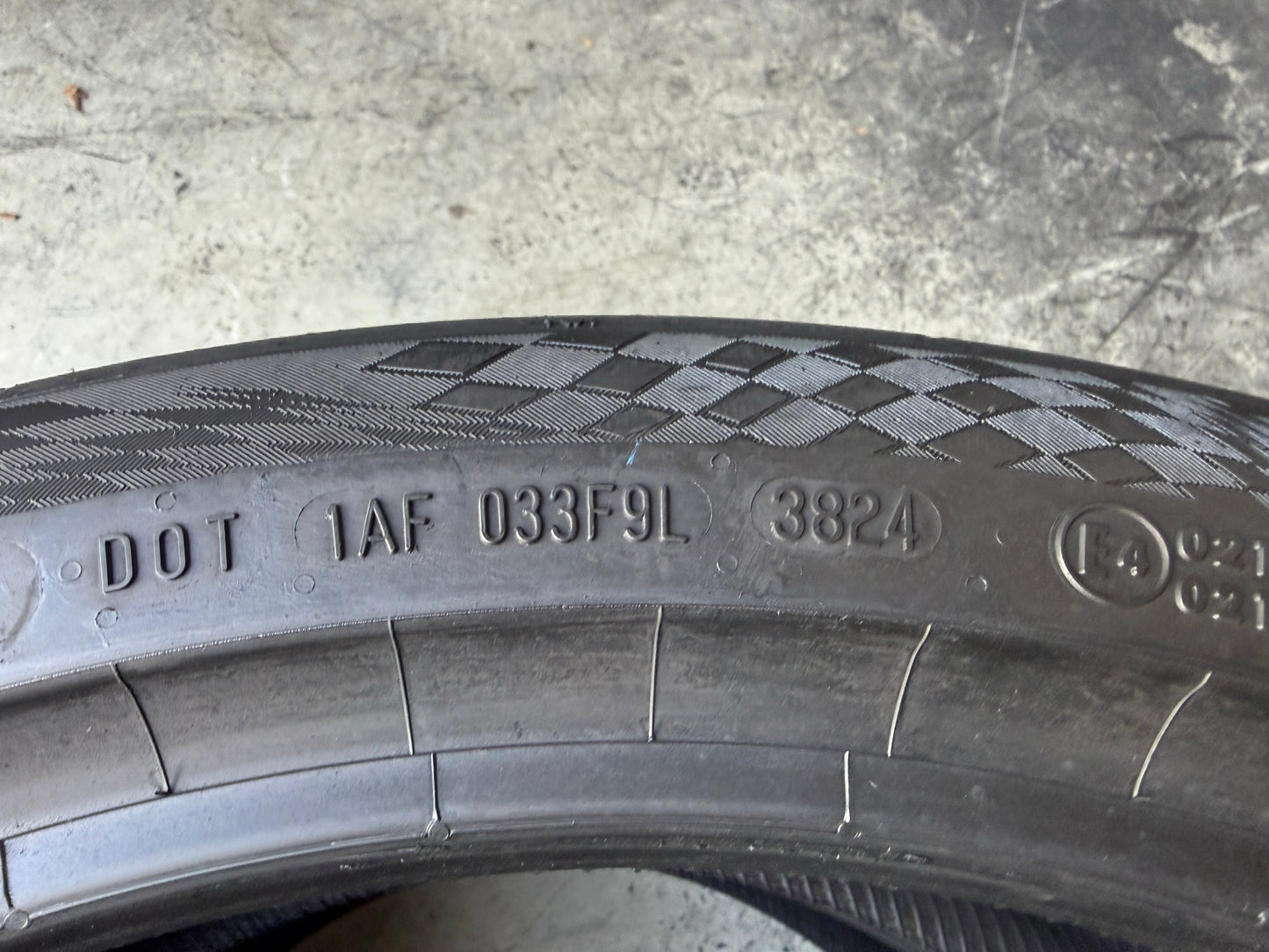 Usato: 2 Pneumatici Continental SportContact 7 245/40R21 100Y XL FR EVc Estive 90% Residui