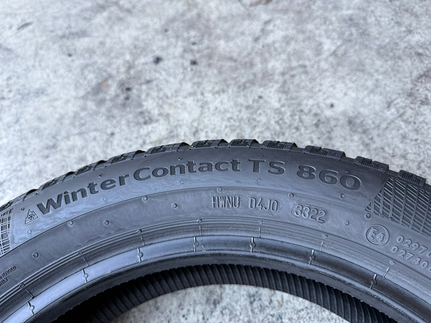 Usato: 4 Gomme 165/60R15 77T Continental Invernali 95% residui