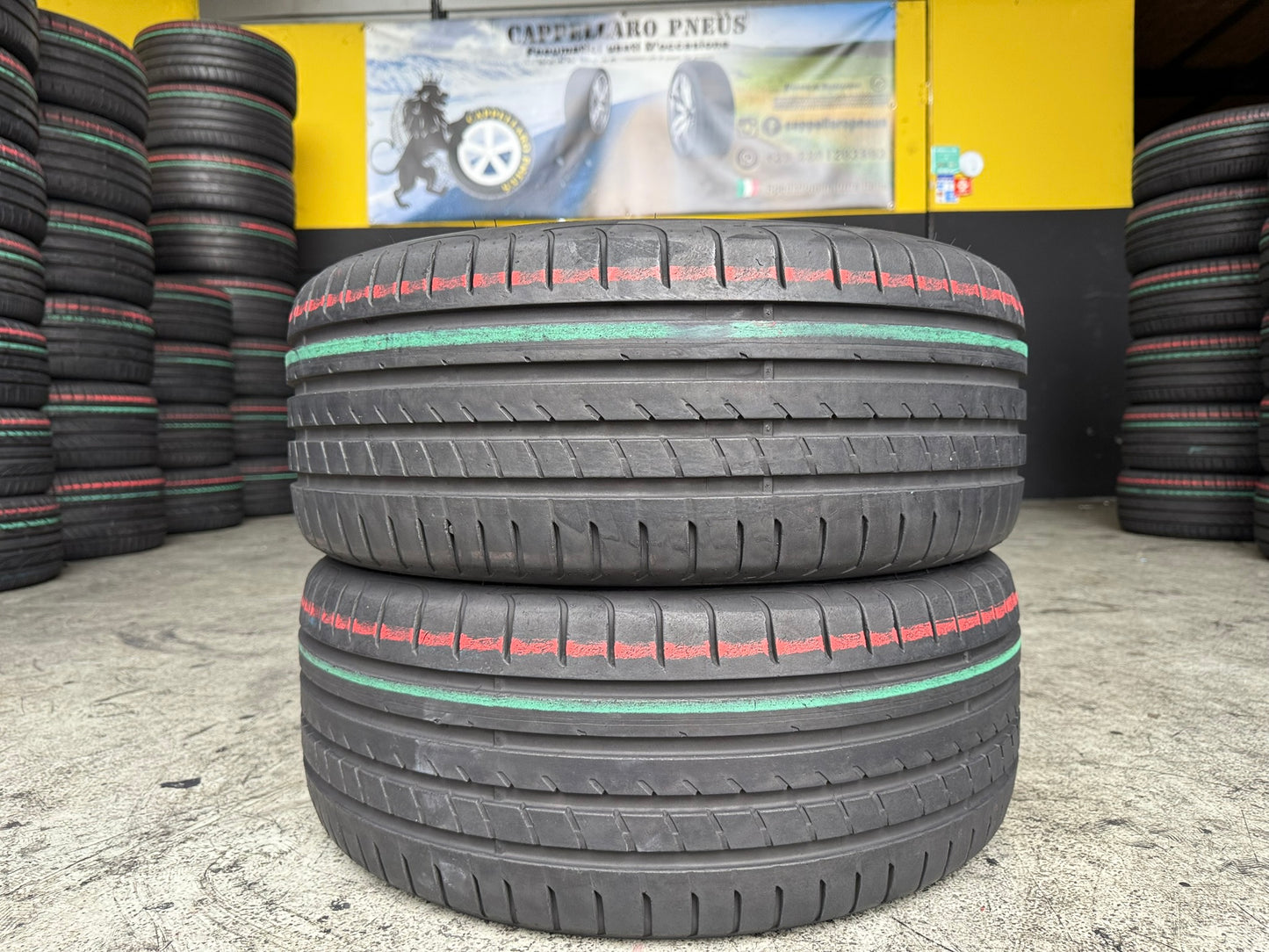 Usato: 2 Gomme 225/45R18 95Y XL Goodyear Estive 95% Residui