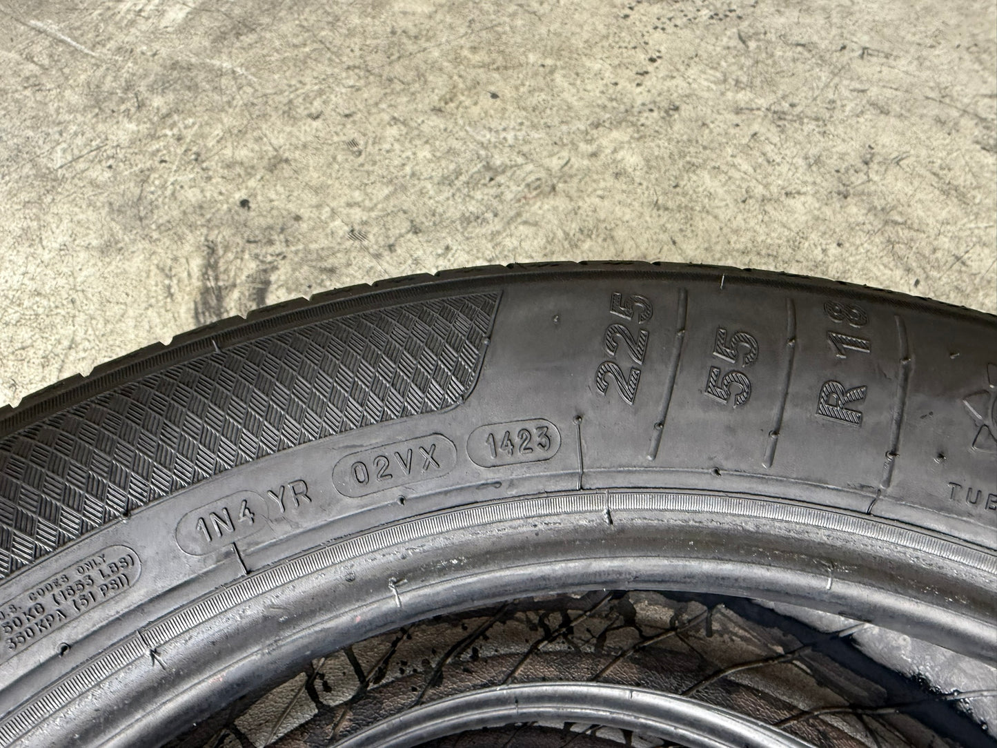 Usato: 2 Gomme 225/55R18 98V Kleber Estivi 80% Residui