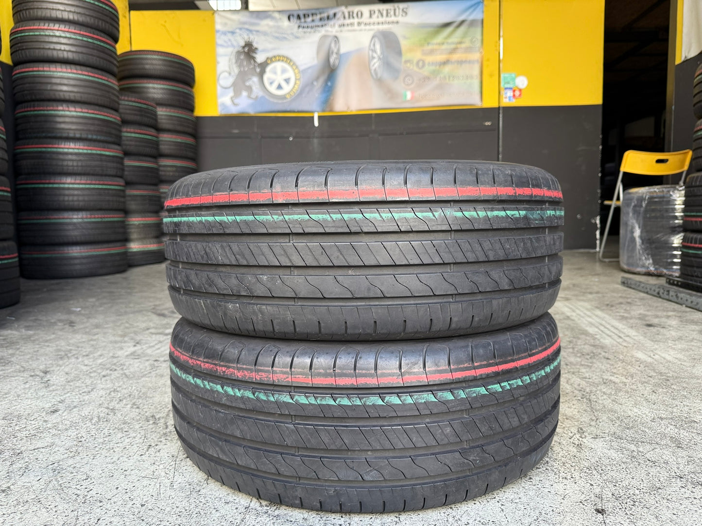 Usato: 2 Gomme 225/50R18 99W XL Goodyear Estive 95% Residuo