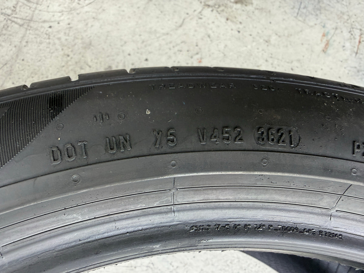 Usato: 2 Pneumatici Pirelli P Zero PZ4 315/35R20 110W XL (*) Run Flat Estivi 85% Residui