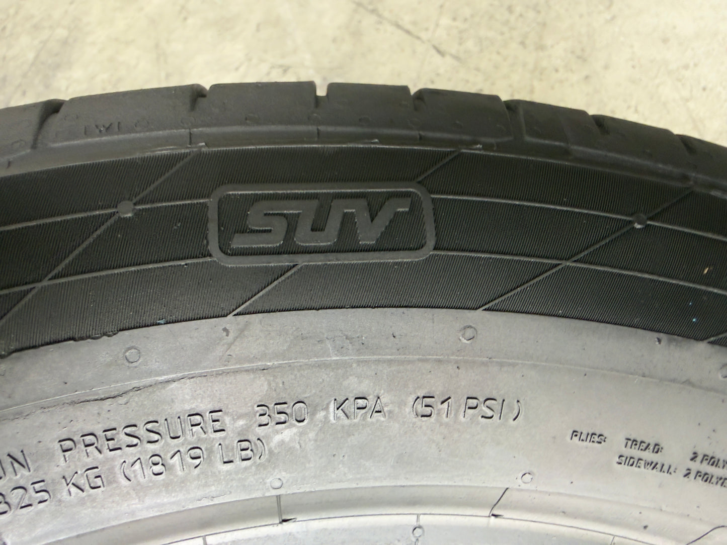 Usato: 2 Pneumatici Continental ContiSportContact 5 SUV 235/55R19 101W AO MFS Estivi 90% Residui