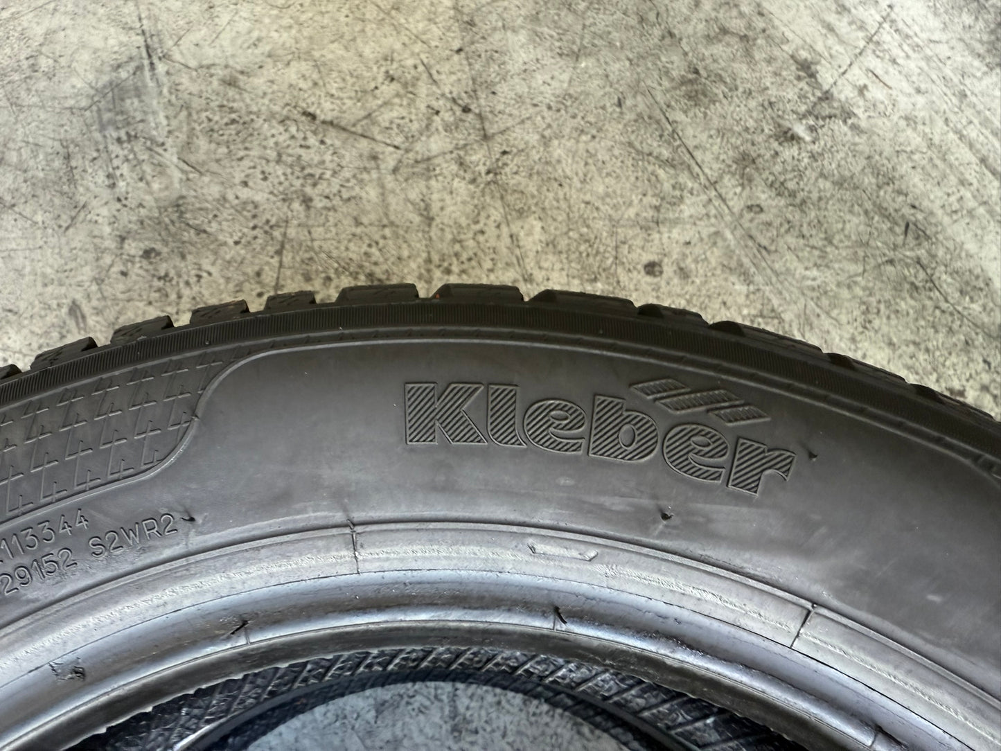 Usato: 2 Gomme 155/65R14 75T Kleber 4 Stagioni 95% residui