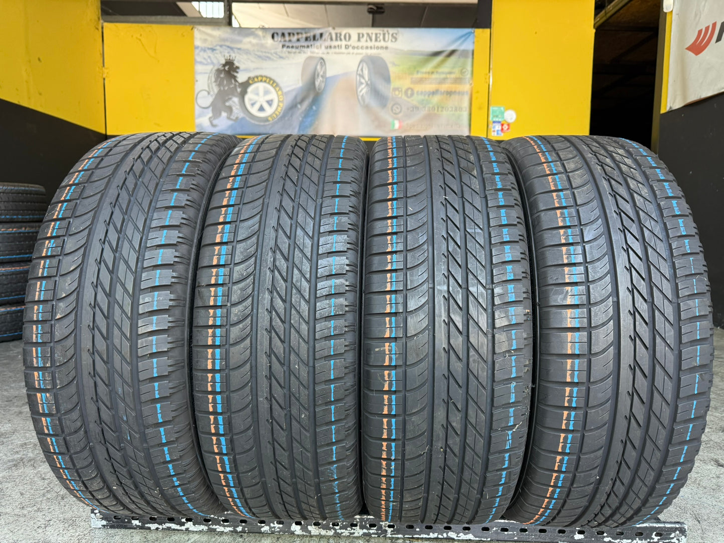 Usato: 4 Gomme 255/55R20 110Y XL Goodyear Estive 90% residui