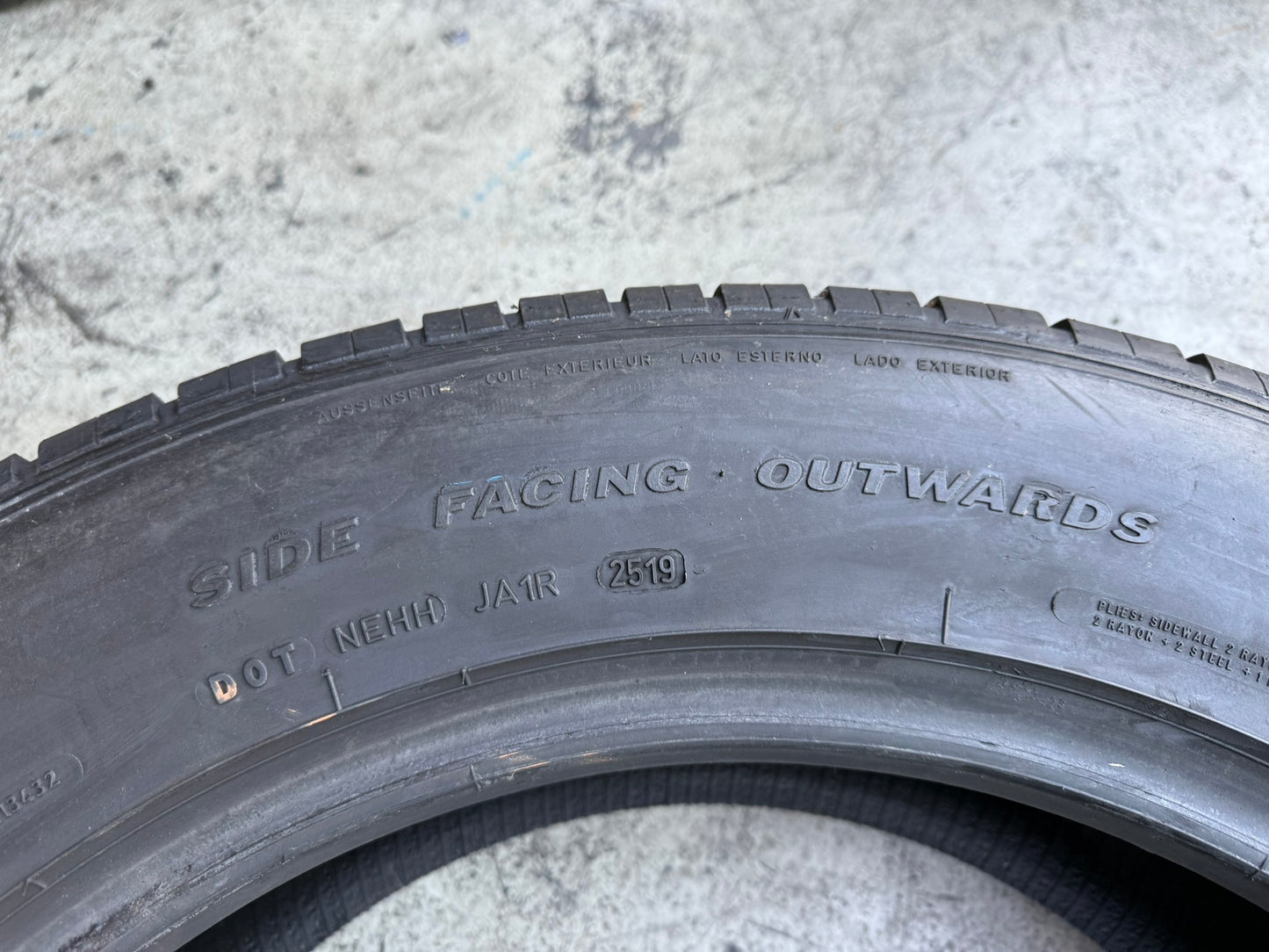 Usato: 4 Gomme 255/55R20 110Y XL Goodyear Estive 90% residui