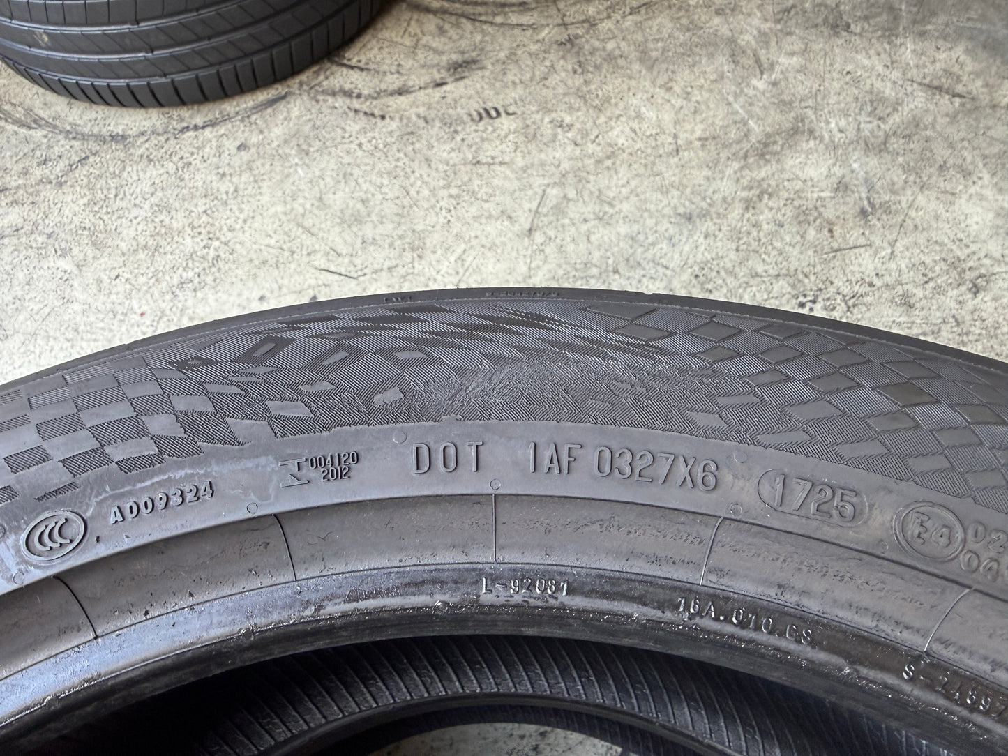 Usato: 2 Pneumatici Continental SportContact 7 245/45R19 102Y XL Estivi 90% residui