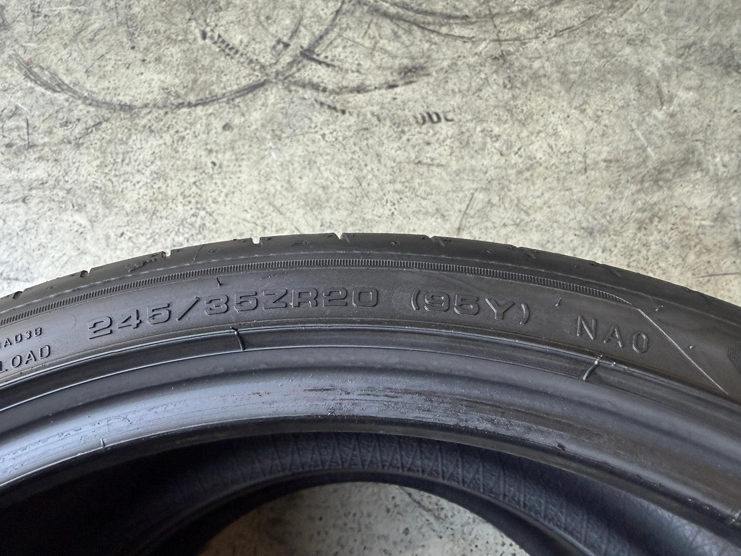 Usato: 2 Pneumatici Goodyear Eagle F1 Asymmetric 3 245/35R20 95Y XL Estivi 85% residui