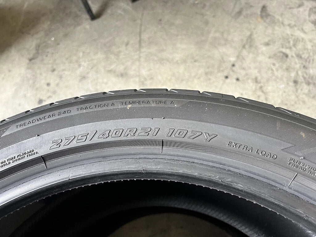 Usato: 2 Gomme 275/40R21 107Y XL Yokohama Estive 95% residui