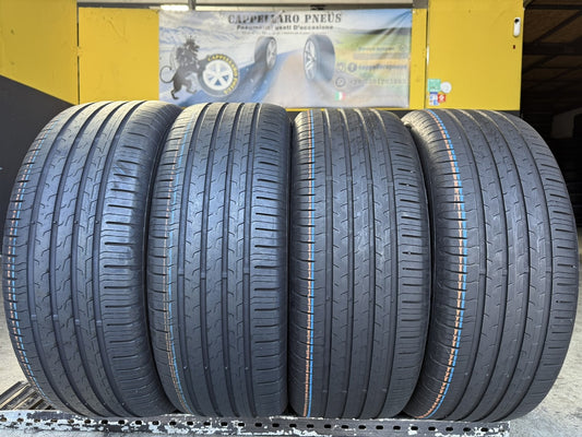 Usato: 4 Pneumatici Continental ContiEcoContact 6 235/55R18 100V Estive 80% Residui