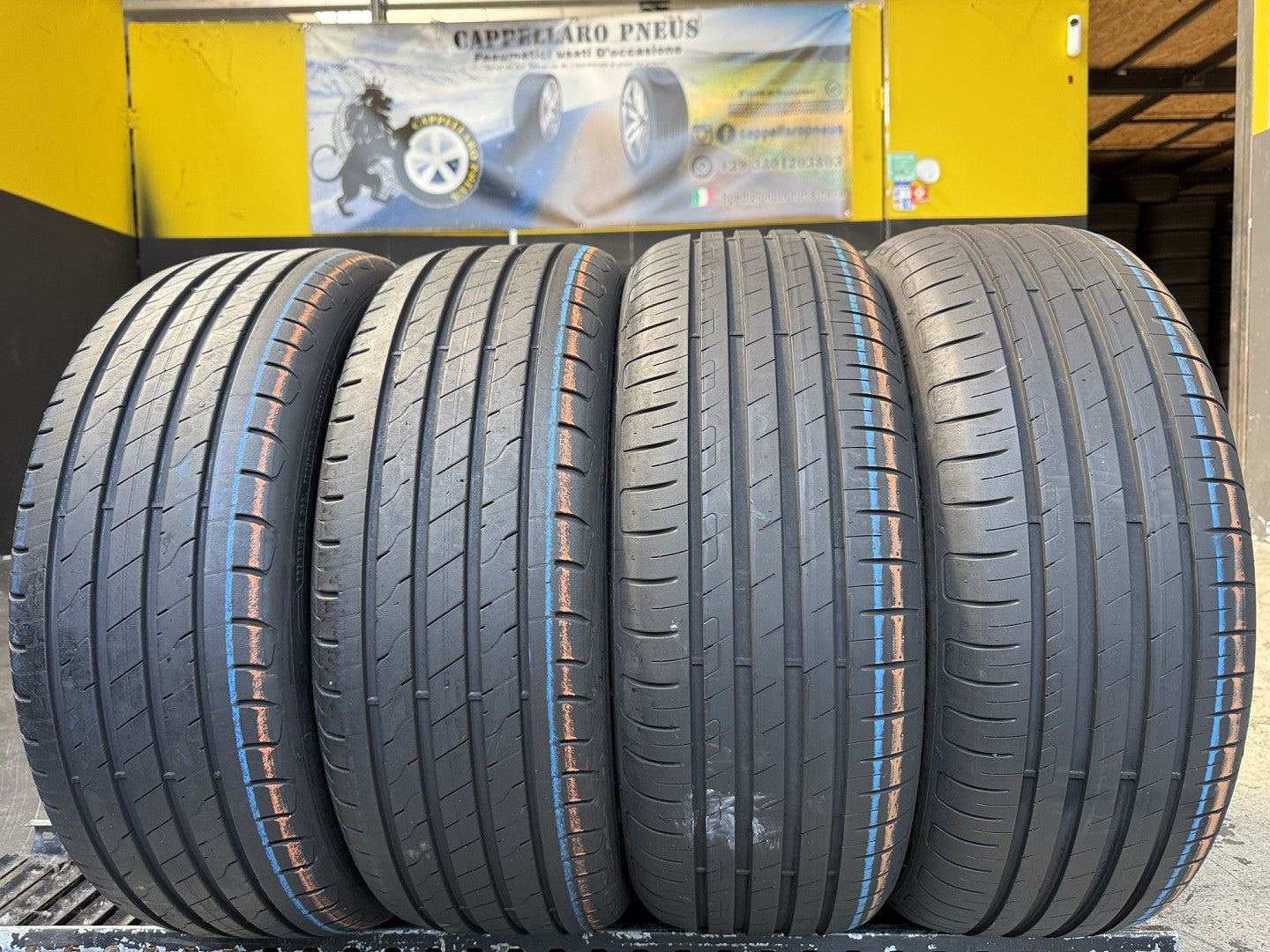Usato: 4 Pneumatici Goodyear EfficientGrip Performance 2 205/55R17 95V Estivi 90/85% residui
