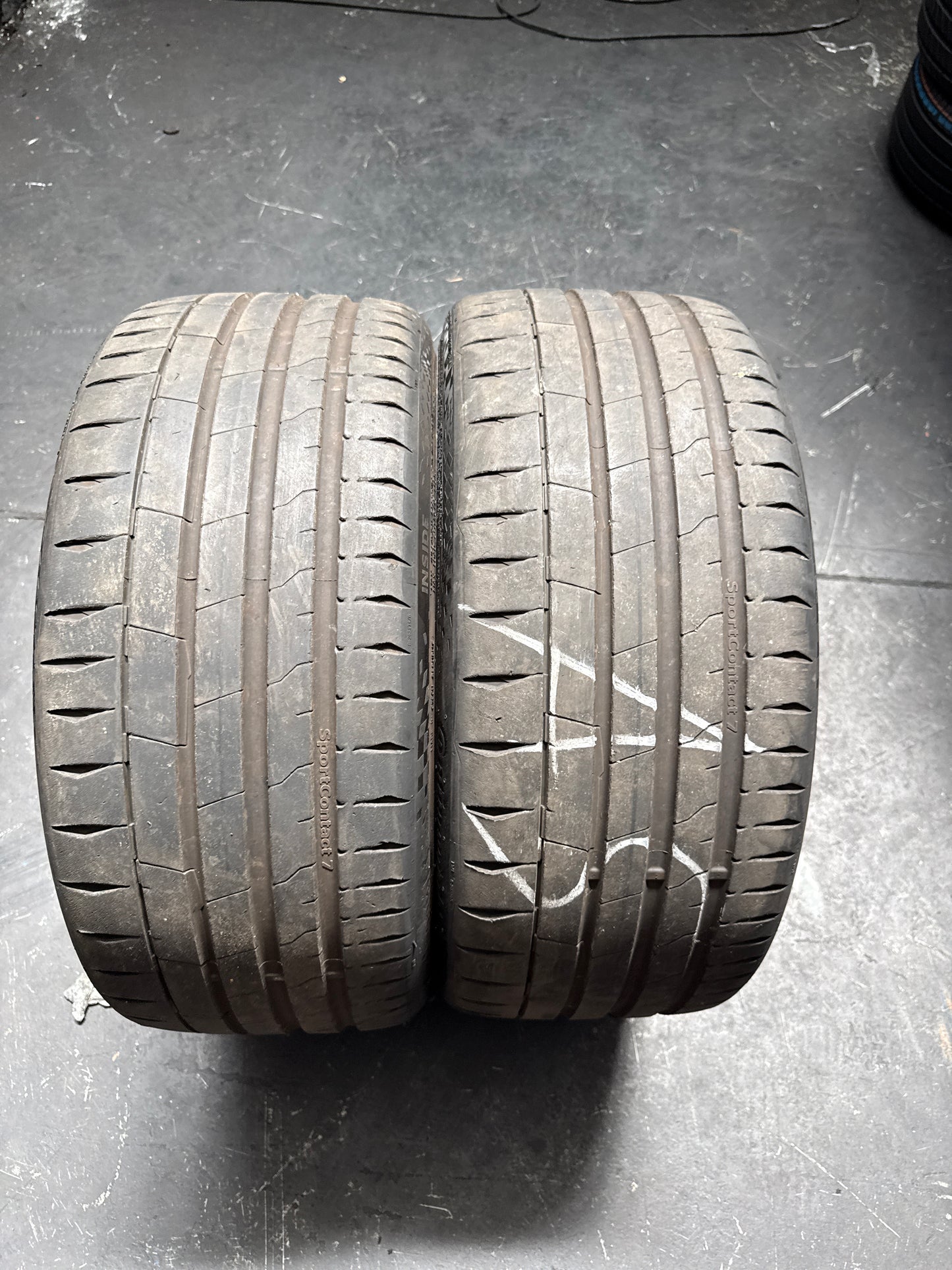 Usato: 2 Pneumatici Continental SportContact 7 245/35R20 95Y XL FP Estivi 80% Residui