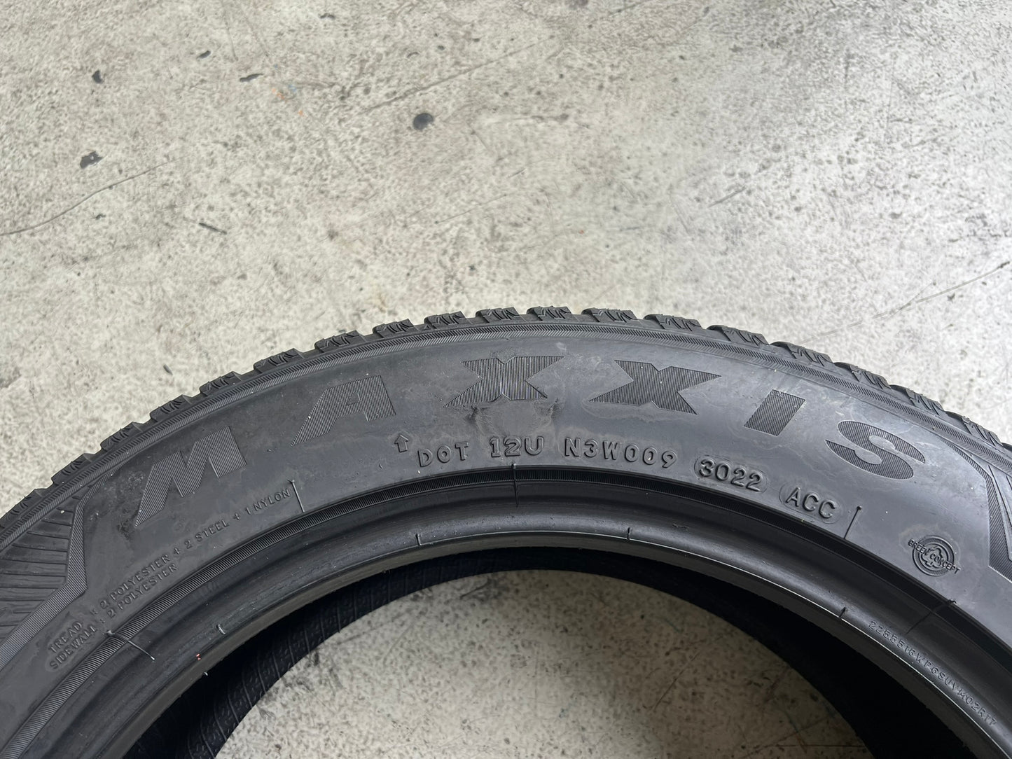 Usato: 4 Gomme 225/55R18 102V Maxxis invernali 80%residui