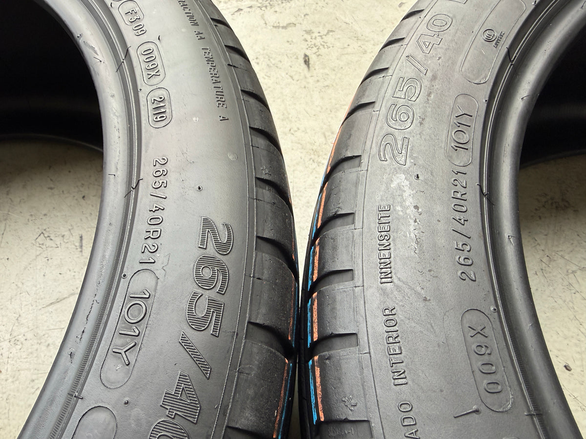 Usato: 4 Pneumatici Michelin Latitude Sport 3 265/40R21 101Y + 295/35R21 103Y N2 Porsche Estivi 60% Residui