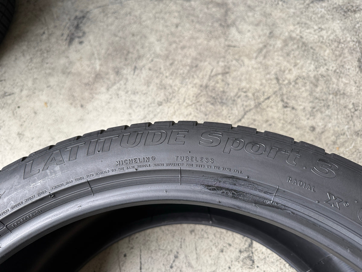 Usato: 4 Pneumatici Michelin Latitude Sport 3 265/40R21 101Y + 295/35R21 103Y N2 Porsche Estivi 60% Residui