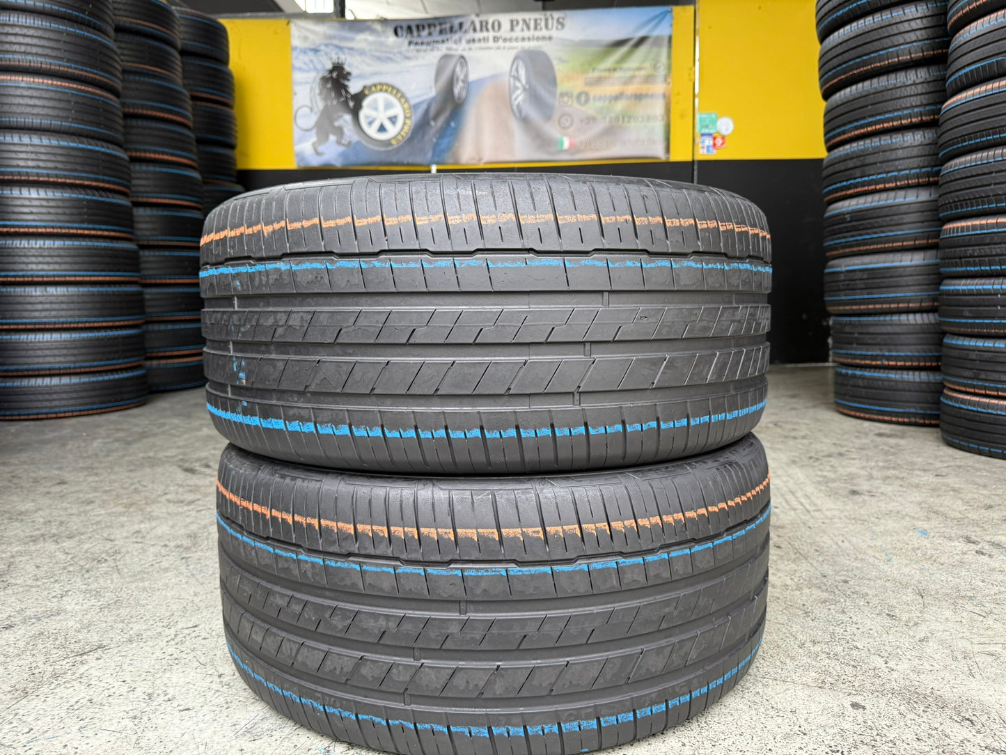 Usato: 2 Gomme 285/40R22 110Y Hankook Estive 80% residui