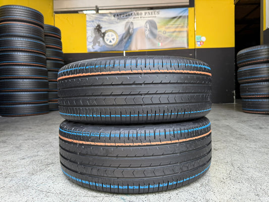 Usato: 2 Gomme 205/55R17 91V Continental Estive 80% residui
