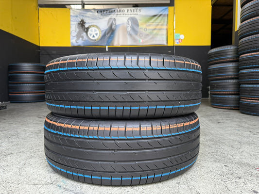 Usato: 2 Gomme 225/60R18 100H Continental Estive 80% residui