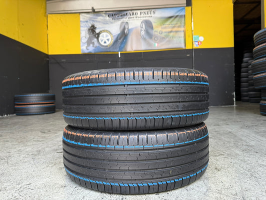 Usato: 2 Gomme 195/55R16 87H Continental Estive 90% residui