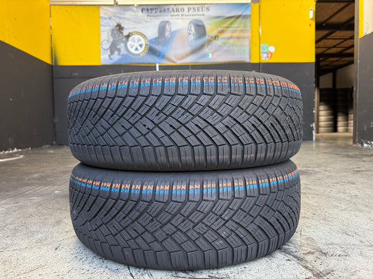 Usato: 2 Pneumatici Continental AllSeasonContact 2 215/60R17 96H 4 Stagioni 90% residui