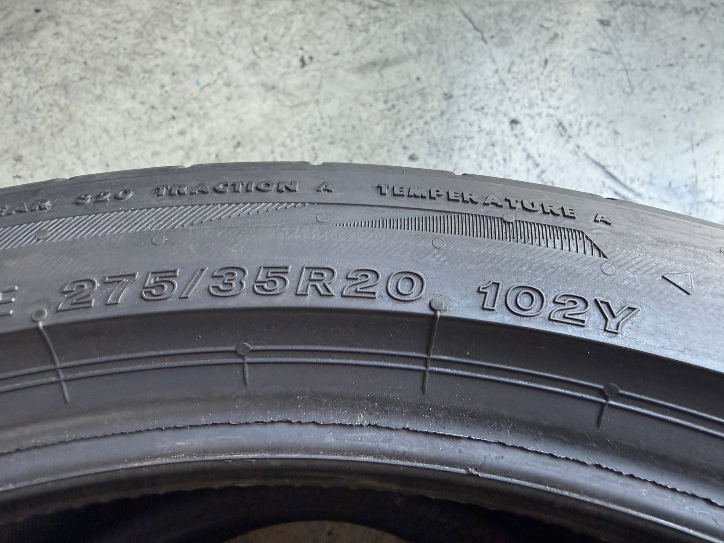 Usato: 2 Pneumatici Bridgestone Turanza 6 275/35R20 102Y XL Estivi 80% residui