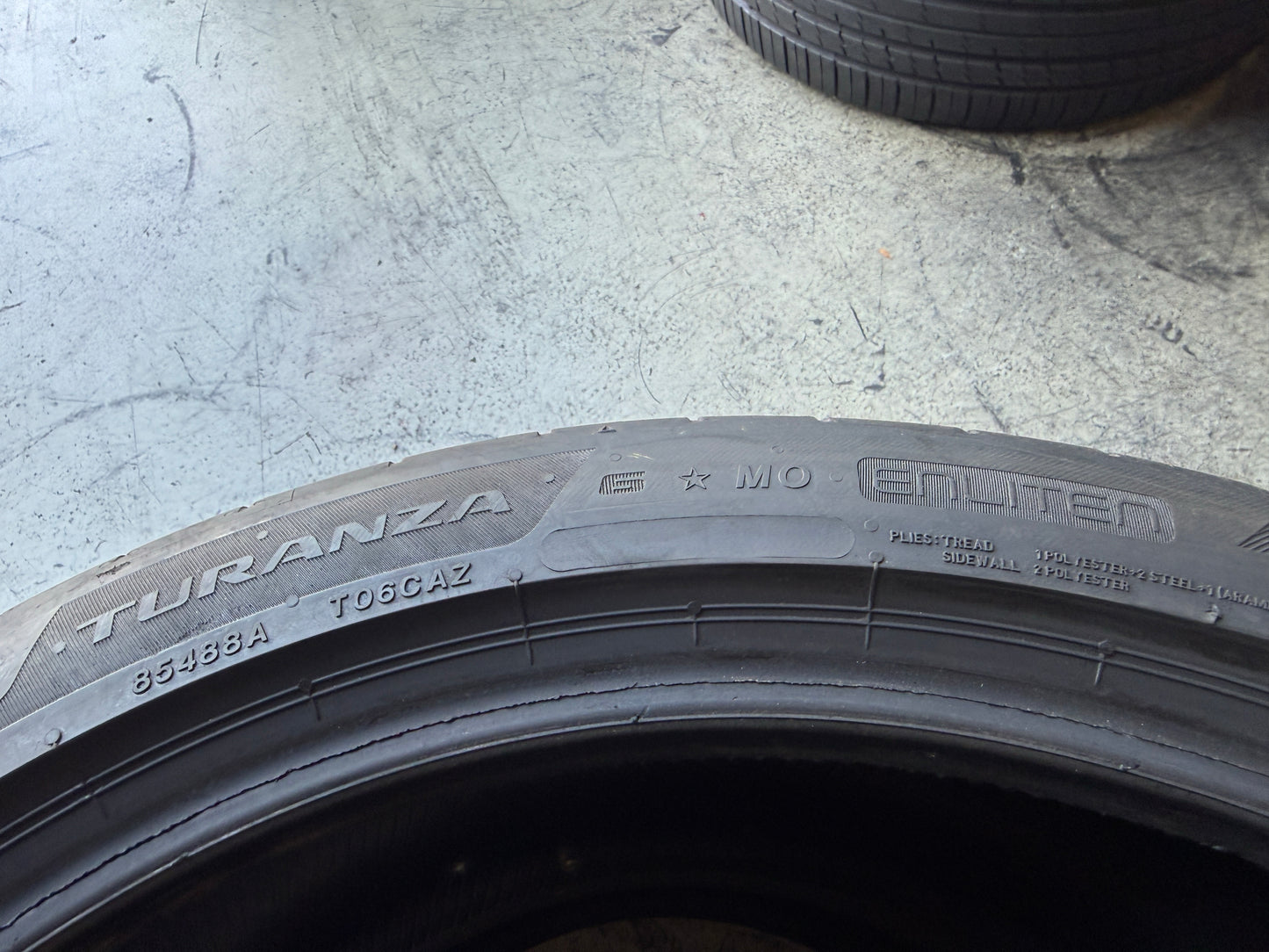 Usato: 2 Pneumatici Bridgestone Turanza 6 275/35R20 102Y XL Estivi 80% residui