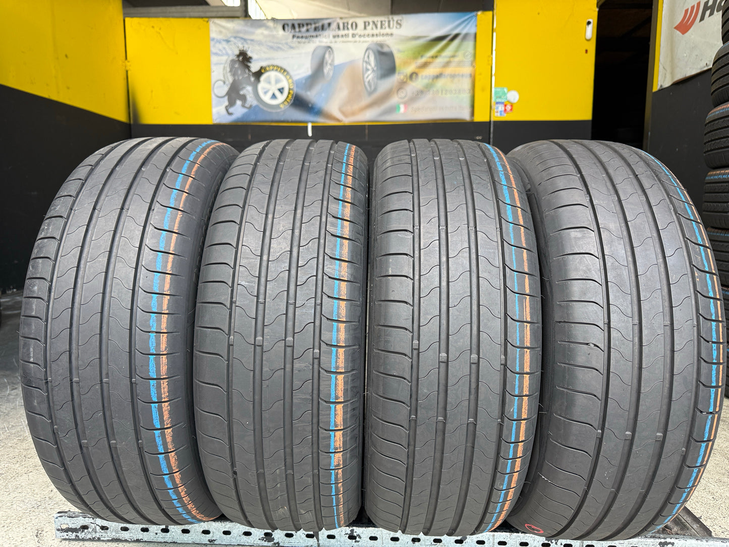 Usato: 4 Pneumatici Bridgestone Turanza 6 225/50R19 96V Estivi 95% residui