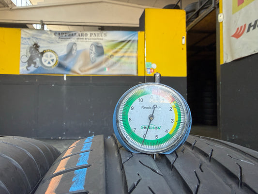 Usato: 4 Pneumatici Continental EcoContact 6 Q 215/60R18 98H Estivi 90%-95% residui