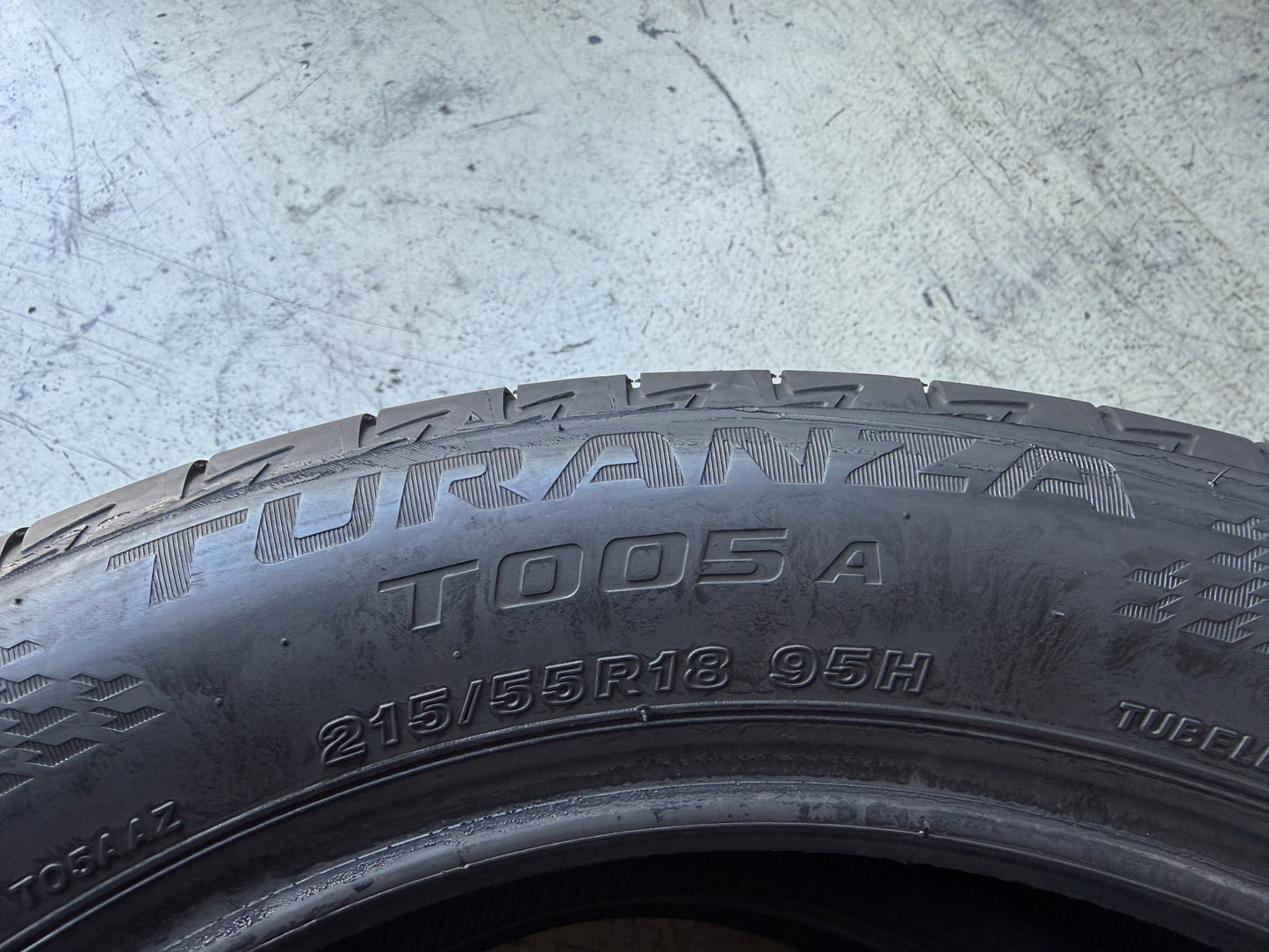 Usato: 2 Pneumatici Bridgestone Turanza T005A 215/55R18 95H Estivi 85% residui