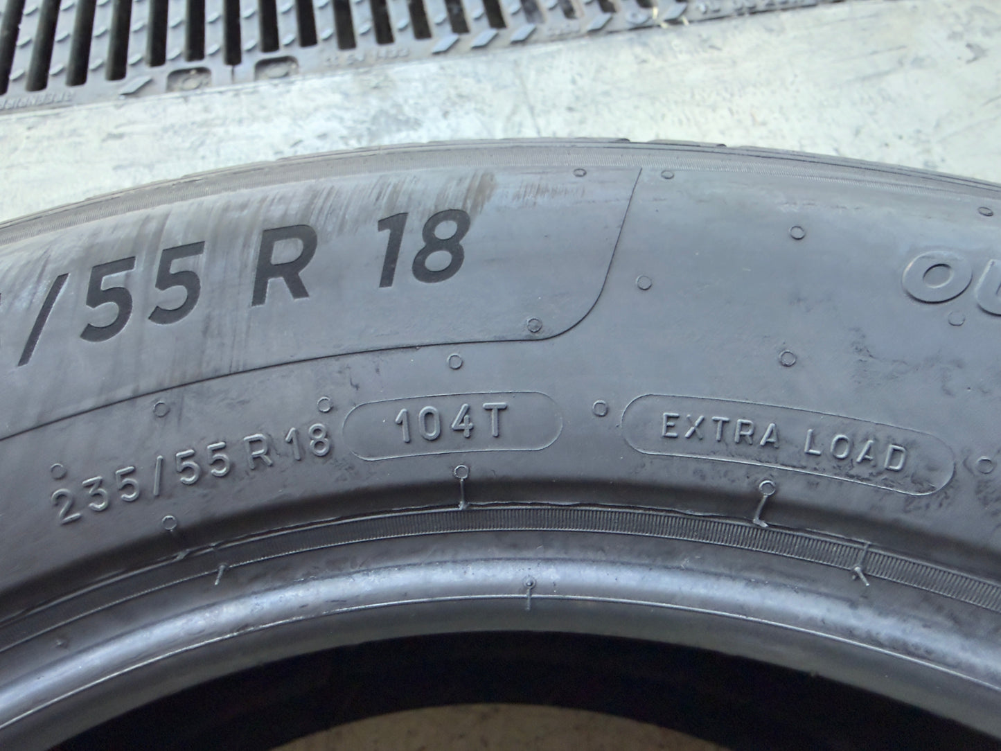 Usato: 4 Pneumatici Michelin e.Primacy 235/55R18 104T XL Estivi 90% residui