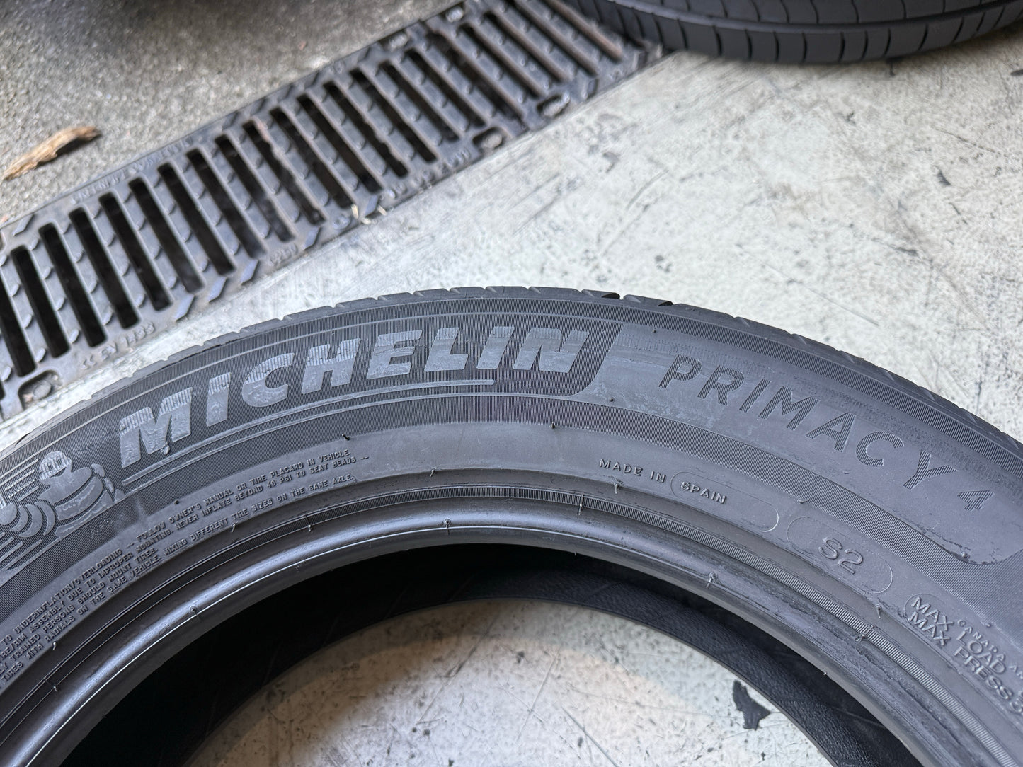 Usato: 4 Pneumatici Michelin Primacy 4 215/65R17 103V XL Estivi 85% residui