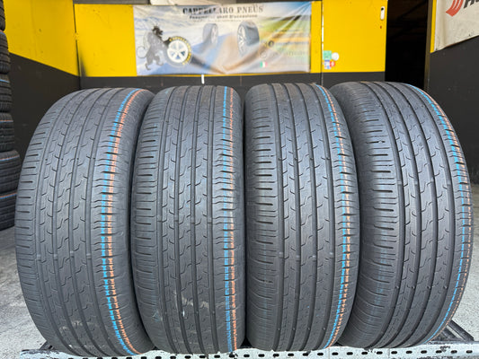 Usato: 4 Pneumatici Continental EcoContact 6 215/60R17 96H Estivi 85% residui