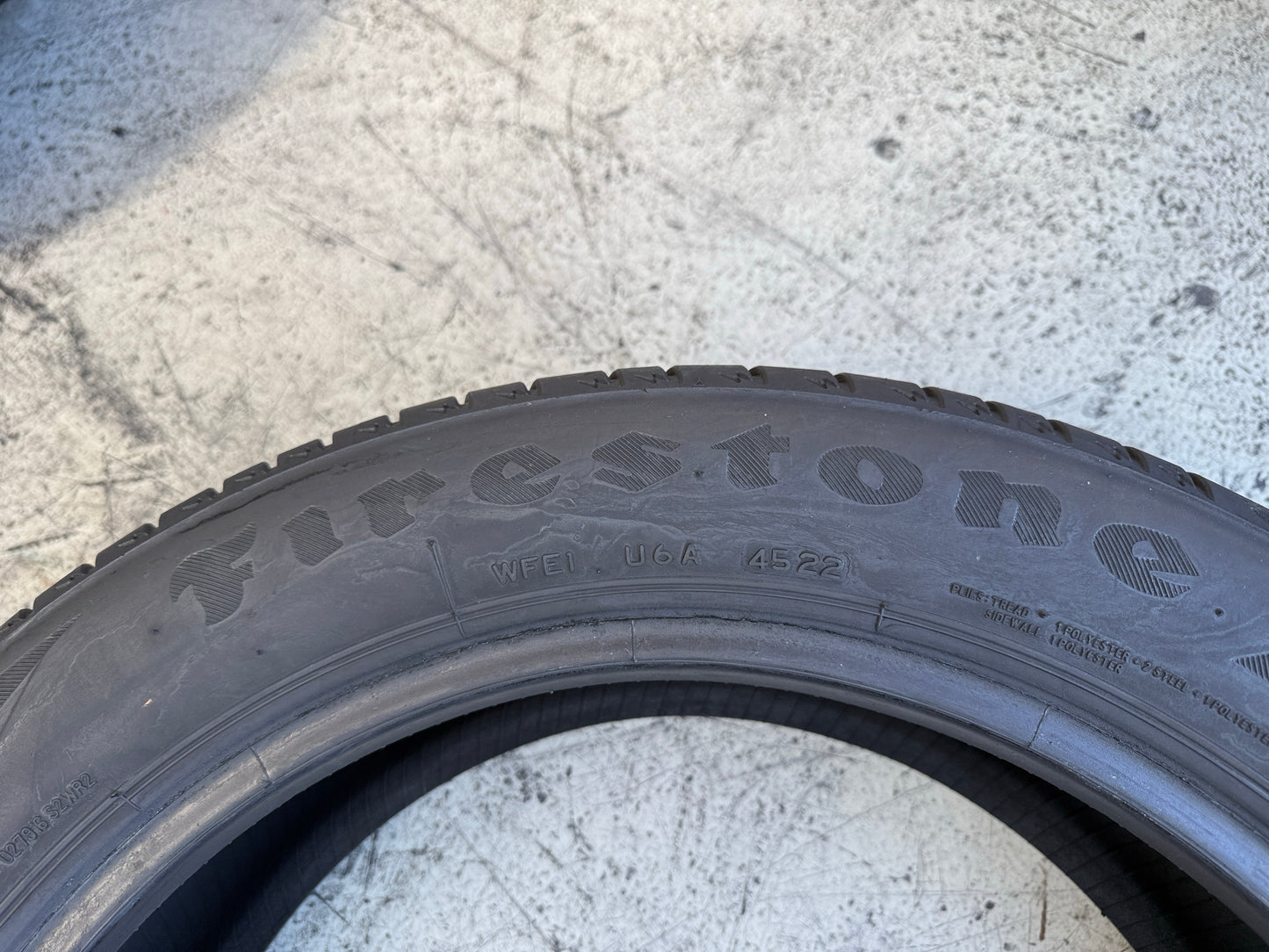 Usato: 4 Pneumatici Firestone Roadhawk 205/55R17 95V XL Estivi 85% residui