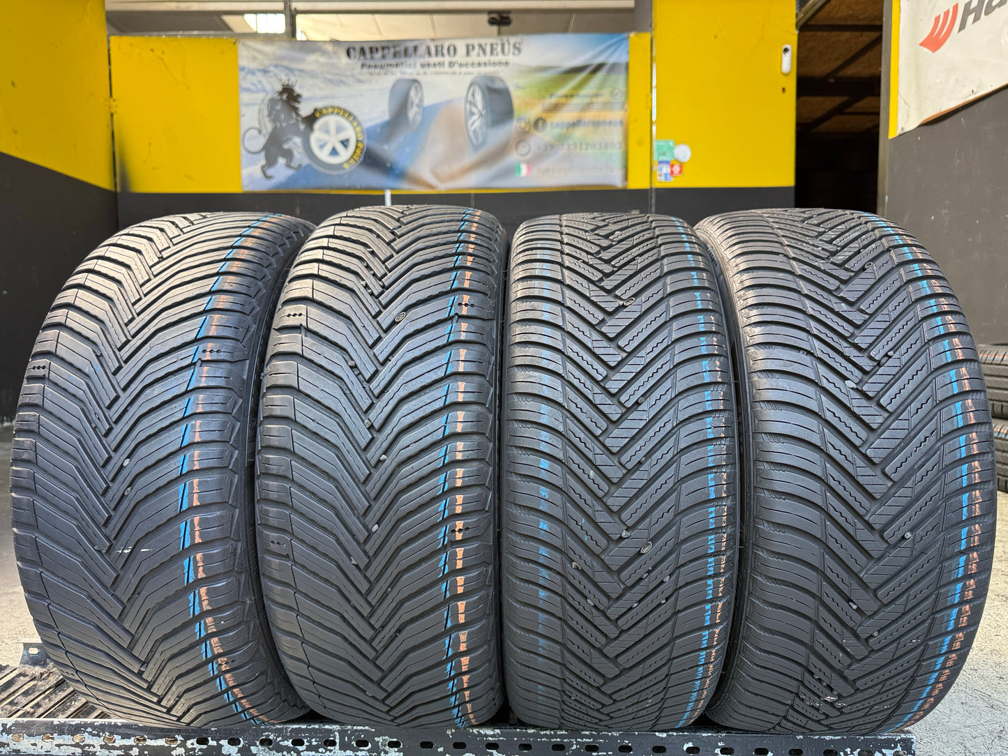 Usato: 4 Pneumatici Michelin CrossClimate 2 / Hankook Kinergy 4S2 215/45R17 91Y 4 Stagioni 90% residui