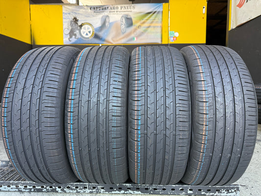 Usato: 4 Pneumatici Continental EcoContact 6 205/45R17 88H XL Estivi 90% residui DOT 2024