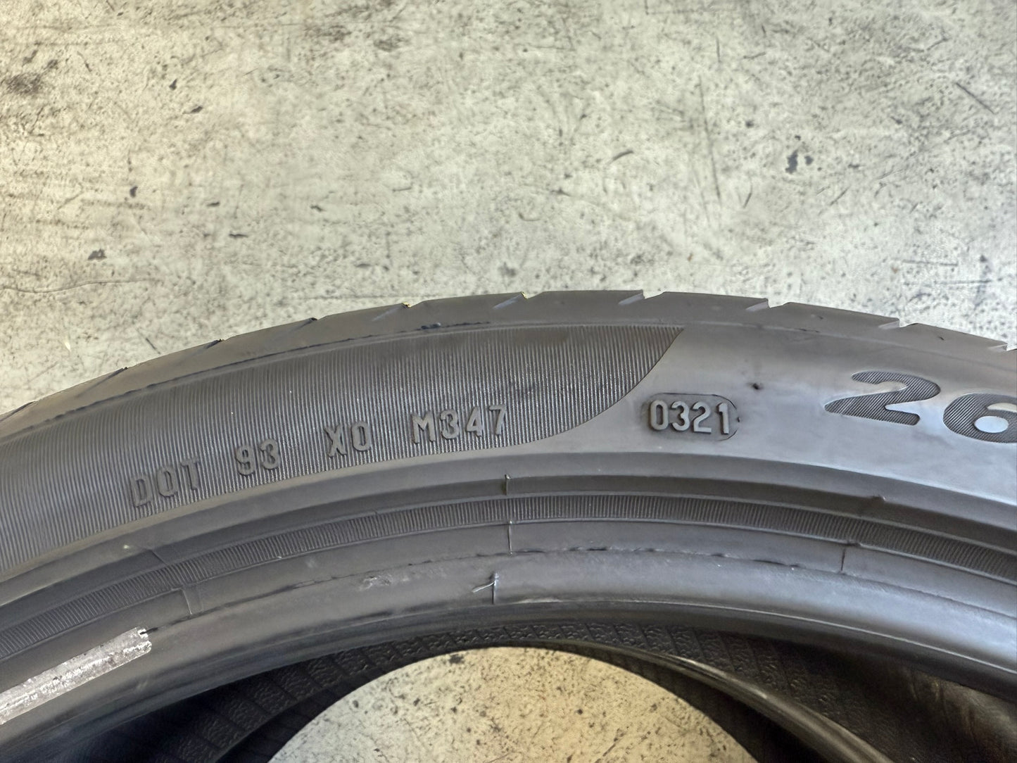 Usato: 2 Gomme 265/35R20 99Y XL Pirelli Estive 85% residui