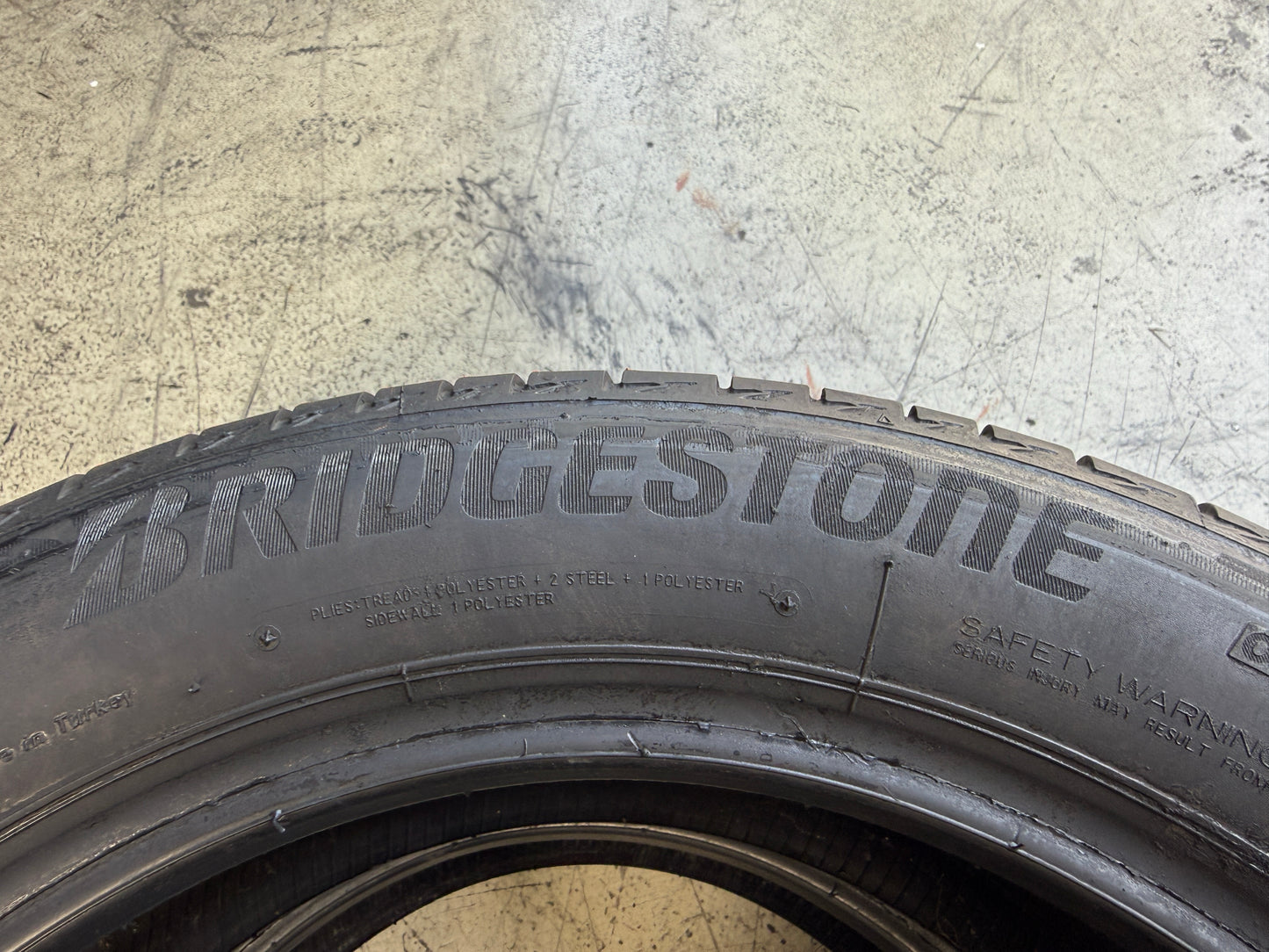 Usato: 2 Pneumatici Bridgestone Turanza T005 195/55R16 87H Estivi 85% residui