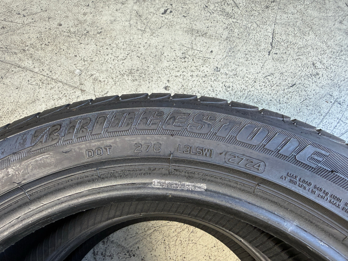 Usato: 2 Pneumatici Bridgestone Turanza ER300 195/55R16 87W Estivi 90% residui