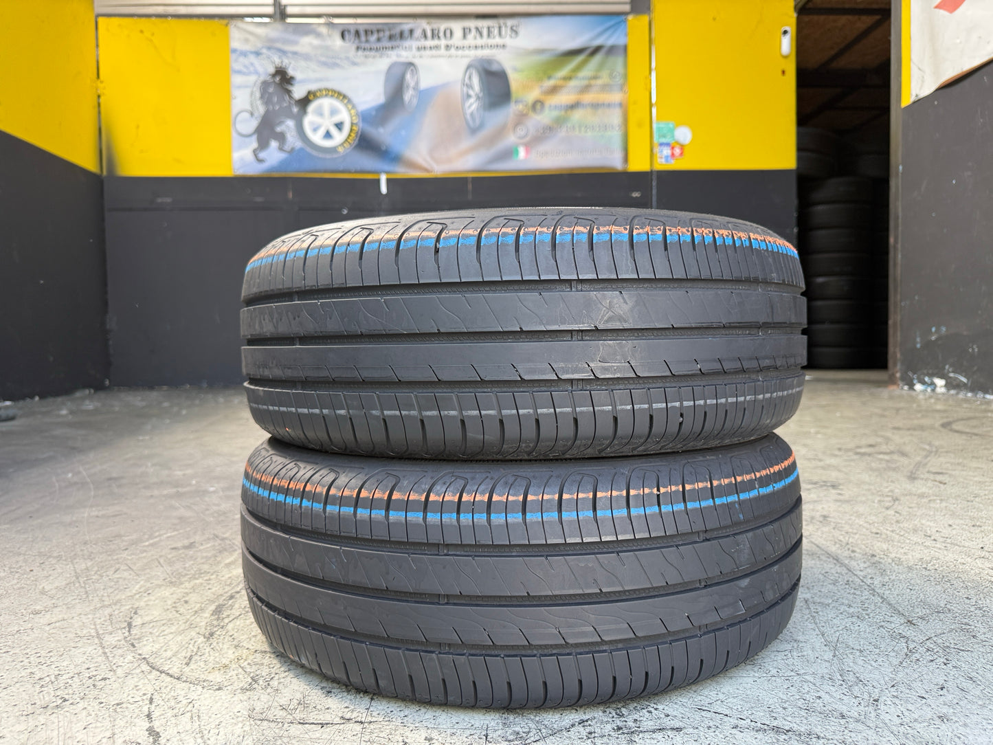 Usato: 2 Pneumatici Goodyear EfficientGrip Performance 195/55R16 87H Estivi 90% residui