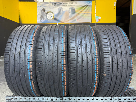 Usato: 4 Pneumatici Continental EcoContact 6 205/55R16 91V Estivi 95% residui