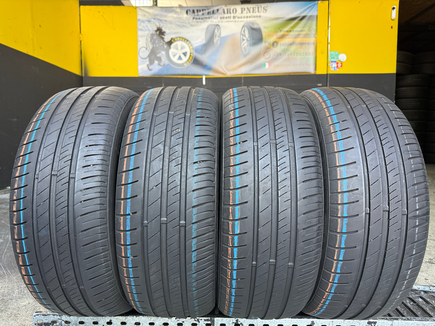 Usato: 4 Pneumatici Nexen NBlue S 205/55R16 91V Estivi 80% residui