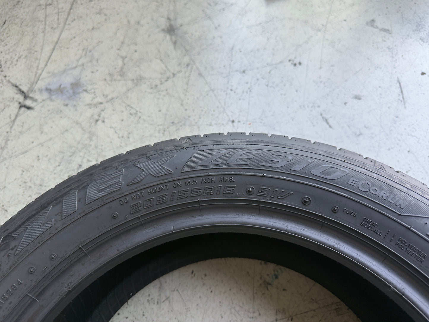 Usato: 4 Pneumatici Falken Ziex ZE310 Ecorun 205/55R16 91V Estivi 90% residui