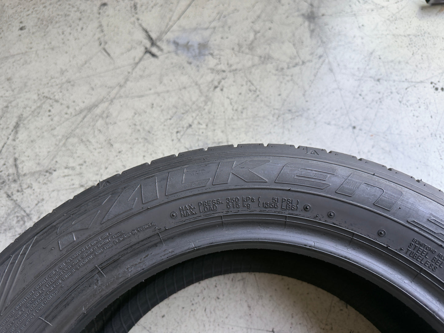 Usato: 4 Pneumatici Falken Ziex ZE310 Ecorun 205/55R16 91V Estivi 90% residui