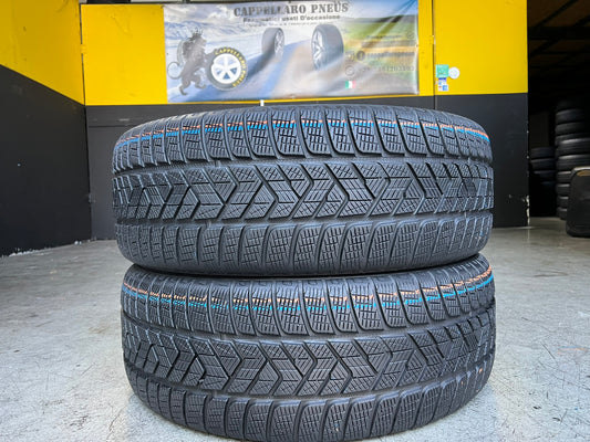 Usato: 2 Gomme 235/60R18 107H XL Pirelli invernali 95%residui